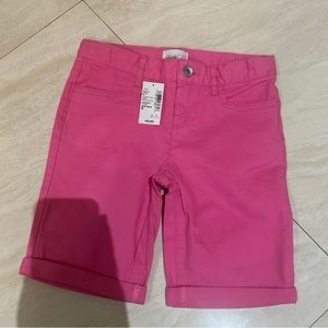 Short for girls new with tags size 8 color french rose